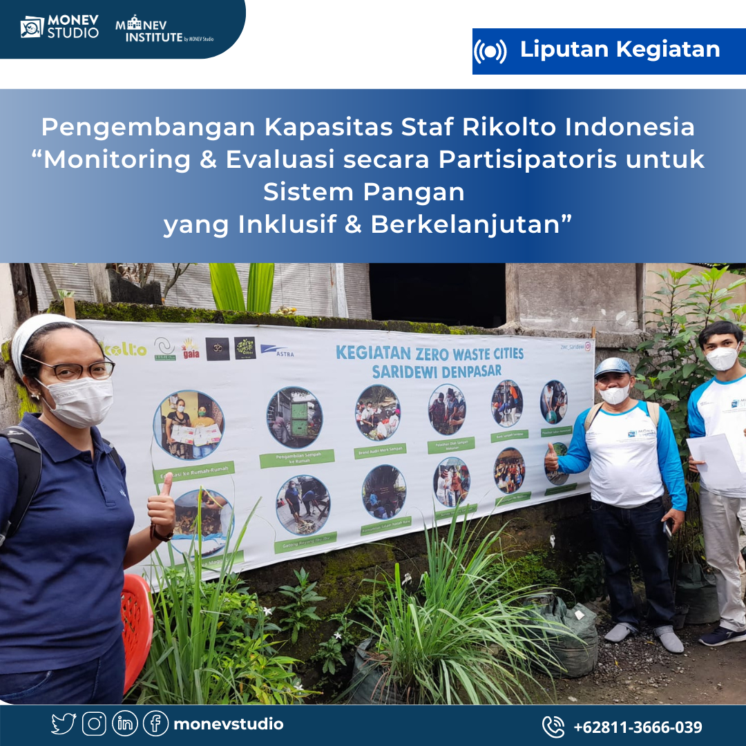 Pengembangan Kapasitas Staf Rikolto Indonesia “Monitoring & Evaluasi secara Partisipatoris untuk Sistem Pangan yang Inklusif & Berkelanjutan”